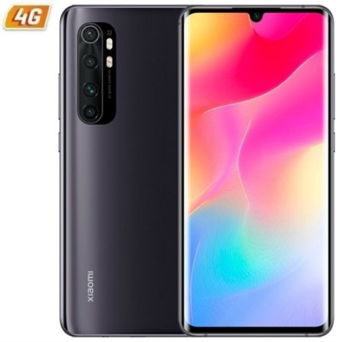 xiaomi smartphone mi note 10 lite 6.47"/16.43cm snapdragon 730g 6gb ram 128gb cam (64+8+5+2)/16 mp 4g 5260mah negro medianoche