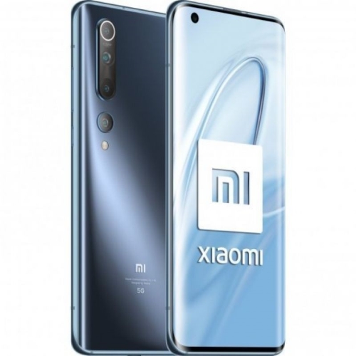 xiaomi smartphone mi 10 6.67"/16.9cm fhd+ snapdragon 865 8gb ram 256gb cam (108+13+2+2)/20 mp 5g 4780mah gris crepuscular