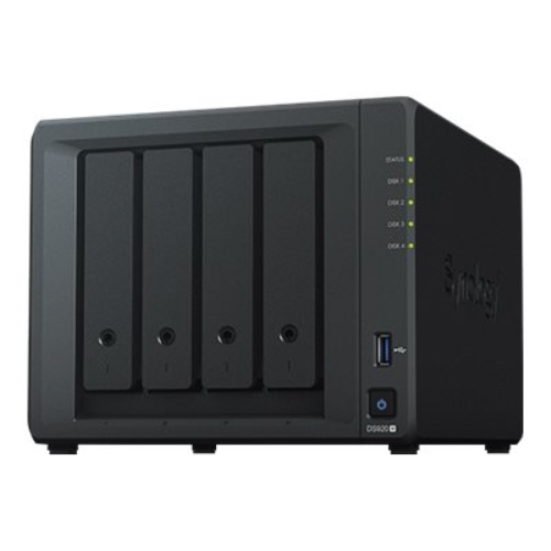 synology ds920+ disk station 4 bahías intel celeron j4125 4gb ddr4 2 x ethernet 1000base t 3 años de garantía
