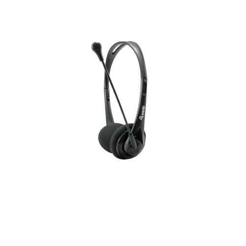 equip headset equip life conexion jack 3.5mm microfono flexible control de volumen incluye adaptador 1 a 2 jacks 3.5mm negro