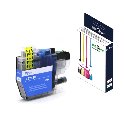 ink power cartucho comp. brother cyan lc3213c/lc3211c 400 paginas