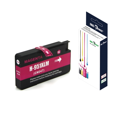ink power cartucho comp. hp nº951xl magenta cn047ae 26 ml