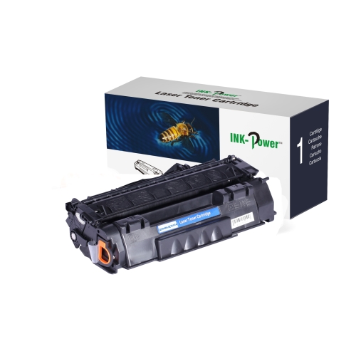 ink power toner comp. q5949a hp q7553a nº53a / canon 708 negro 0266b002 3.000pag.