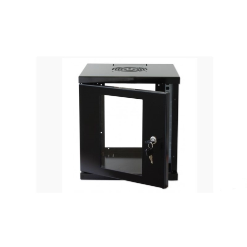 phasak armario 10" mural 300mm profundidad 6u negro