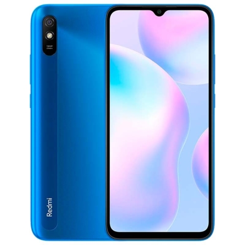 xiaomi smartphone redmi 9at 2/32gb 6.53" 720 x 1600 bluetooth, wi fi android 10 dual sim azul