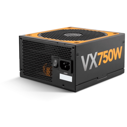nox urano vx 750w bronze fuente de alimentación con pfc activo 750 w 80+ bronze 140 mm silencioso
