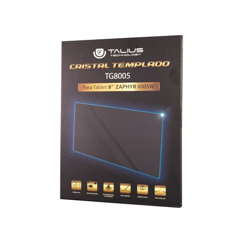 talius cristal templado para tablet zaphyr 8005 8"