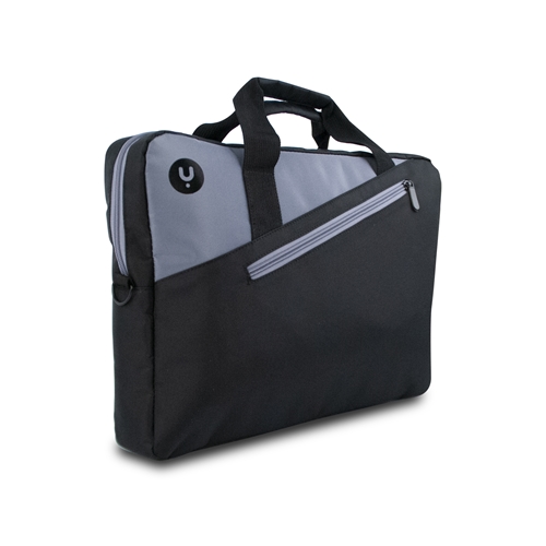 ngs maletín para portátil de 14" bolsillo exterior negro