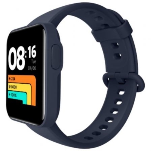 xiaomi smartwatchi mi watch lite notificaciones frecuencia cardíaca gps azul marino