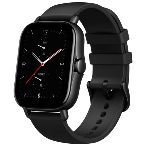 huami smartwatch amazfit gts 2e notificaciones frecuencia cardíaca gps negro medianoche