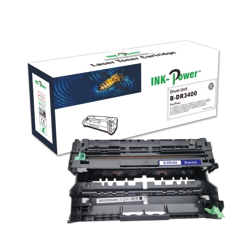 ink power tambor comp. brother dr3400 50.000 pag.