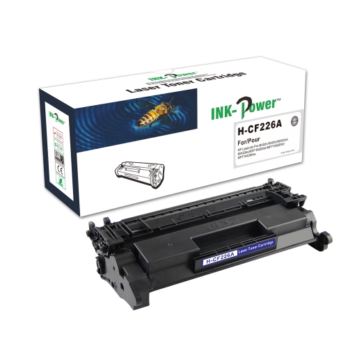 ink power toner comp.hp cf226a negro nº26x / canon 052