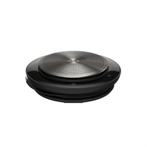 jabra speak 750 uc altavoz portable para videoconferencia inalámbrico y alámbrico usb/bluetooth negro/plata