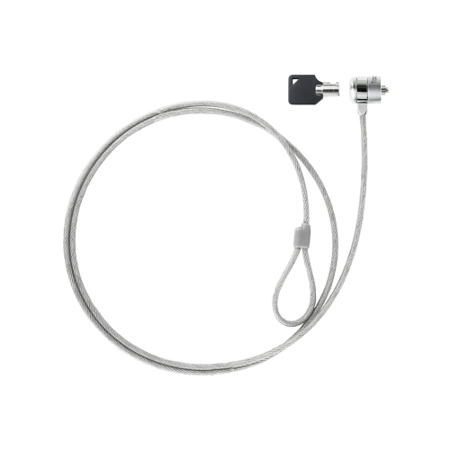 tooq cable de seguridad con llave para portátiles 1.5 m