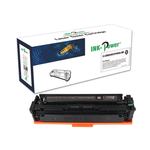 ink power toner comp. hp cf400a / canon crg045 negro 1.400 pag.