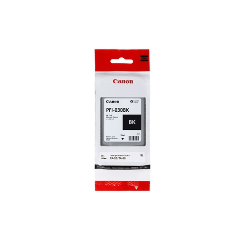 canon cartucho pfi 030bk negro