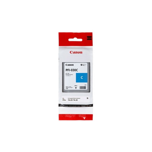 canon cartucho pfi 030c cian