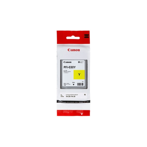 canon cartucho pfi 030y amarillo
