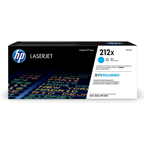 hp toner 212x cian w2121x laserjet enterprise m554, m555, m578