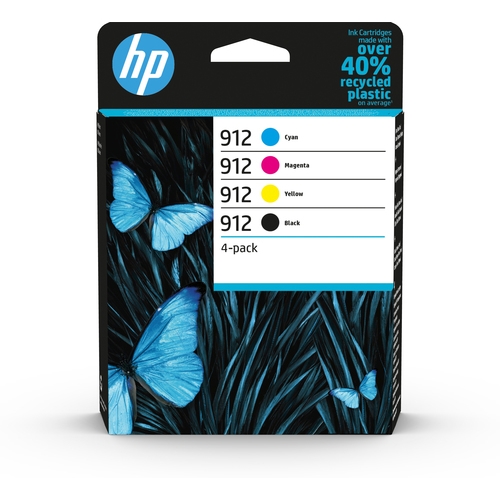 hp cartucho nº912 multipack/ negro/ magenta/ cian/ amarillo