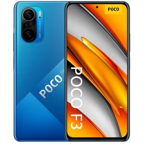 xiaomi smartphone pocophone f3 6.67" fhd+ 2400 x 1080 5g 8/256gb azul