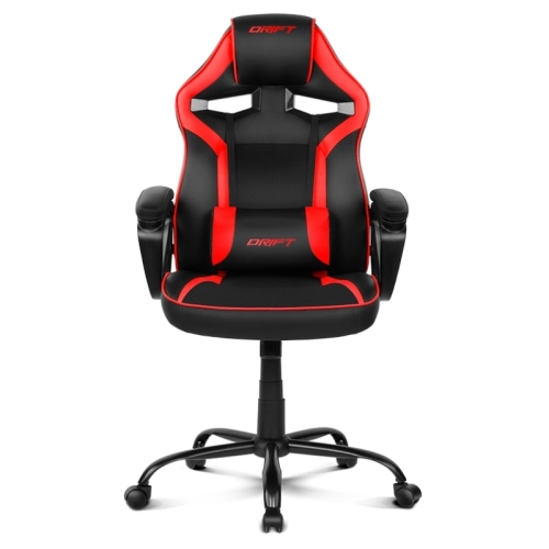 silla gaming drift dr50br negro/rojo