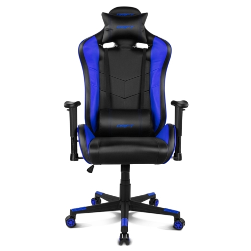 silla gaming drift dr85bl negro/azul