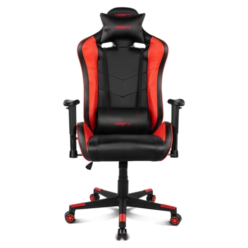 silla gaming drift dr85br negro/rojo