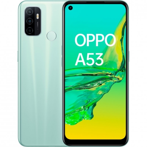 oppo smartphone a53s 6.5" sim doble coloros 7.2 4g usb tipo c nfc 4/128gb 5000 mah verde