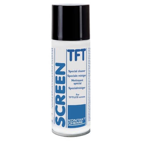 limpiador para pantallas crc screen tft, aerosol de 200 ml