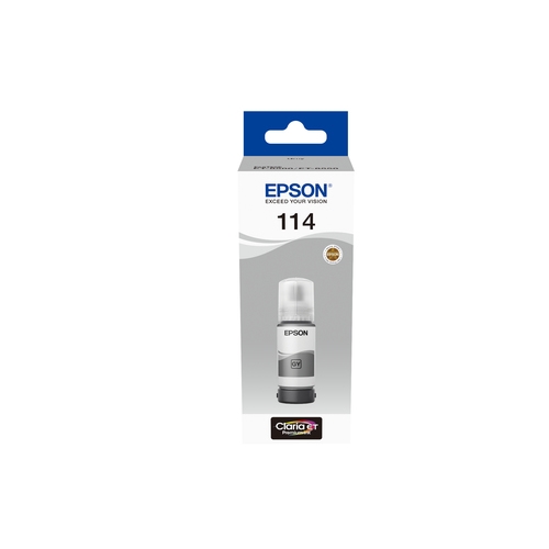 epson botella 114 gris 70 ml ecotank et 8500 / et 8550