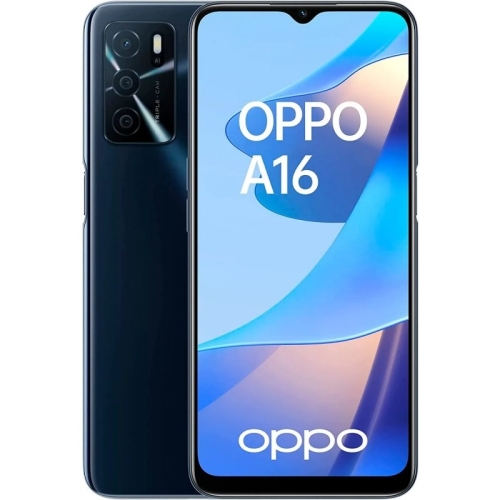 oppo smartphone a16 6.52" 720 x 1600 hd+ 4/64gb 4g negro