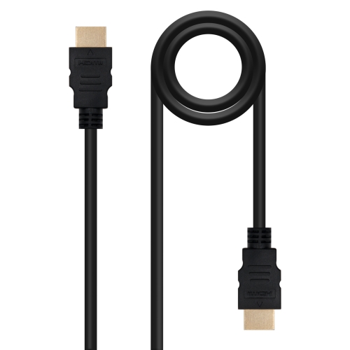 nanocable cable hdmi alta velocidad / hec, a/m a/m negro 1.5m