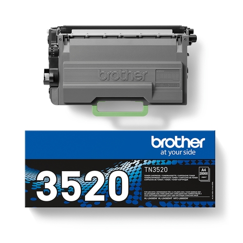 brother toner tn3520 hll6400dw 20.000 pag.