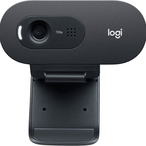 logitech webcam c505e 1280x720 30 fps usb tipo a foco estático pantalla panorámica micrófono