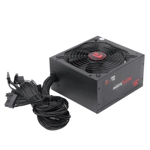 redragon gc ps001 fuente de alimentación gaming 500w 80+ bronze ventilador 140 mm