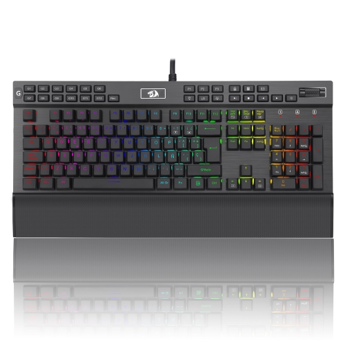 redragon yama teclado mecánico gaming rgb español negro