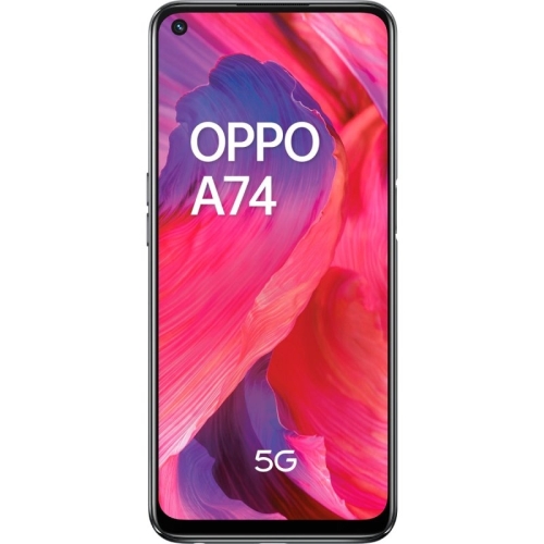 oppo smartphone a74 6.49" 5g fhd+ 6/128gb negro