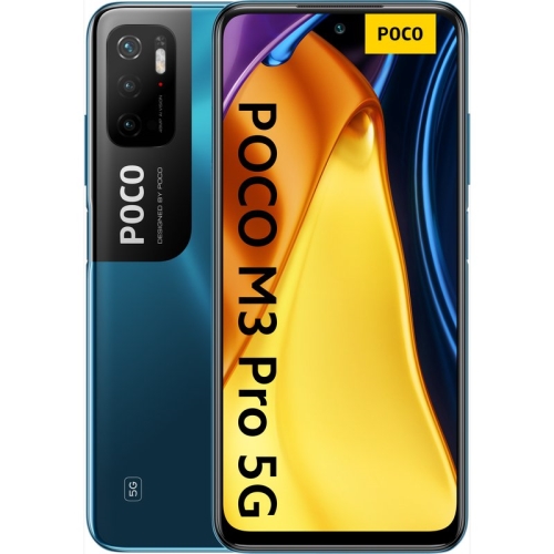 xiaomi smartphone pocophone m3 pro 5g nfc 6.5" fhd+ 4/64gb azul