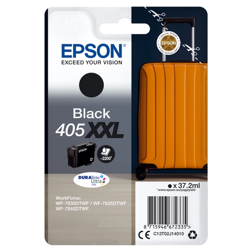 epson cartucho 405xxl negro durabrite ultra ink
