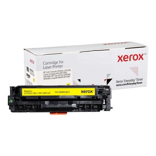 xerox everyday toner comp. para hp 304a amarillo cc532a