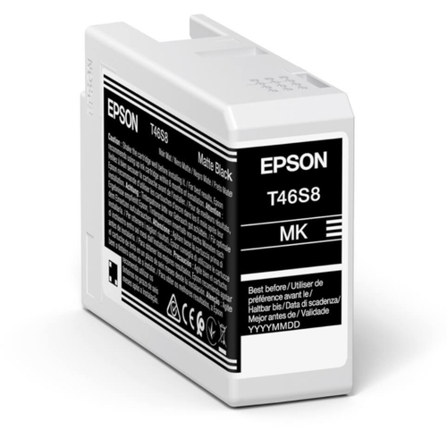 epson cartucho t46s8 negro mate c13t46s800 25ml sc p700