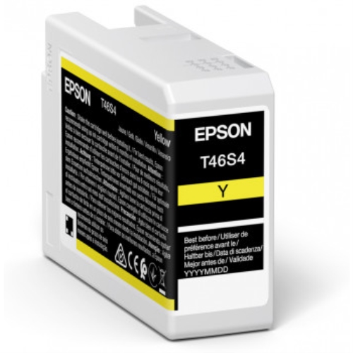 epson cartucho t46s4 amarillo c13t46s400 25ml sc p700