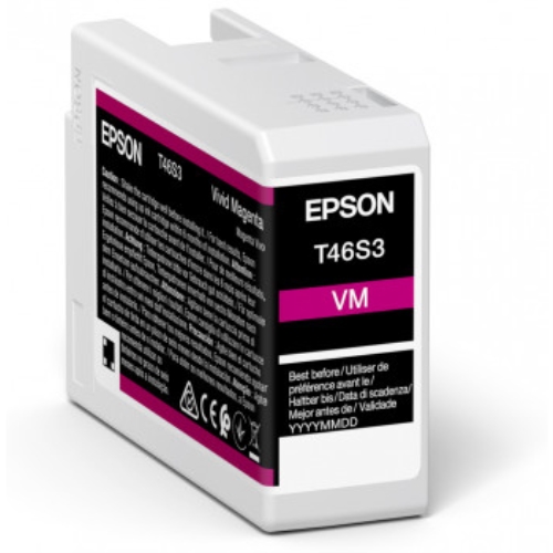 epson cartucho t46s3 magenta c13t46s300 25ml sc p700
