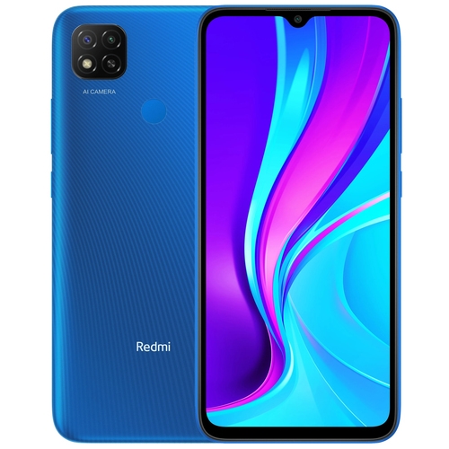 xiaomi smartphone redmi 9c 4g 6.53" 720x1600 4/128gb azul