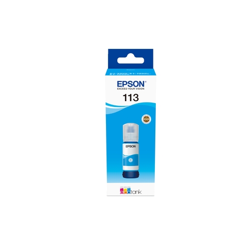 epson tinta bote cian ecotank et 5850, et 5800, et 16650, et 16600, et 5880, et 5170 n 113