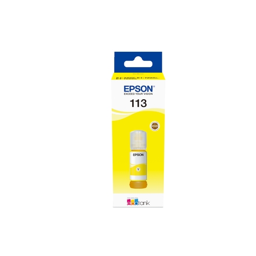 epson tinta bote amarillo ecotank et 5850, et 5800, et 16650, et 16600, et 5880, et 5170 n 113