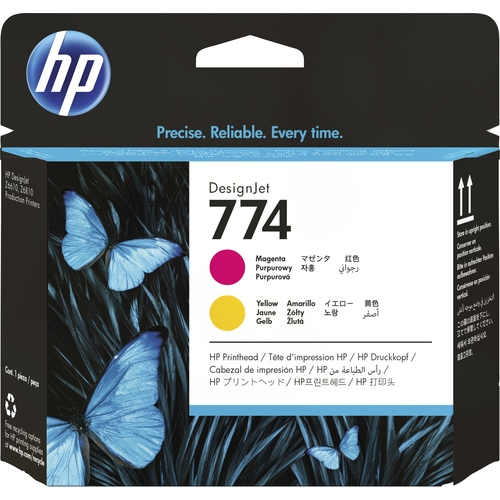 hp cabezal de impresion magenta/amarillo hp 774