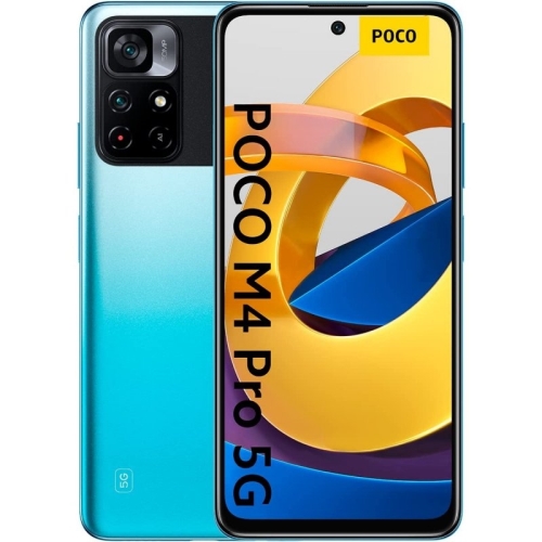 xiaomi smartphone pocophone m4 pro 5g 6.6" fhd+ 4/64gb azul