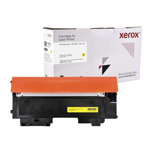 xerox everyday toner amarillo para hpw2072a n117a